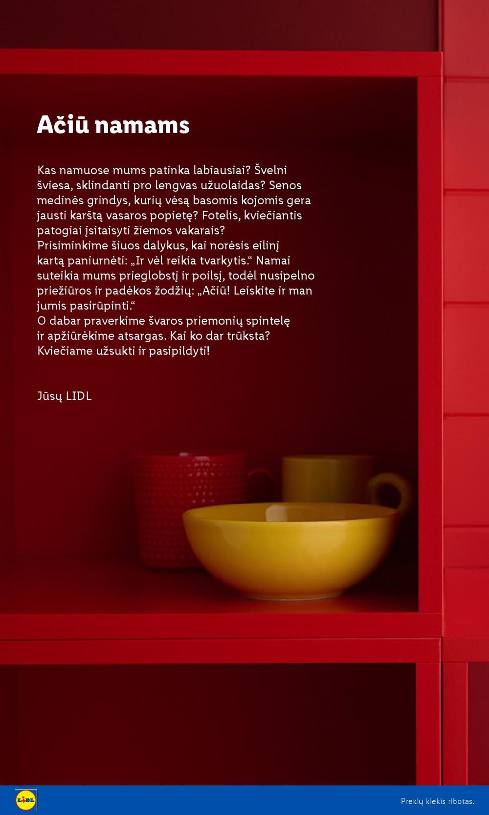 LIDL - Švaros festivalis (2025 11 03 - 2025 11 16) | 2