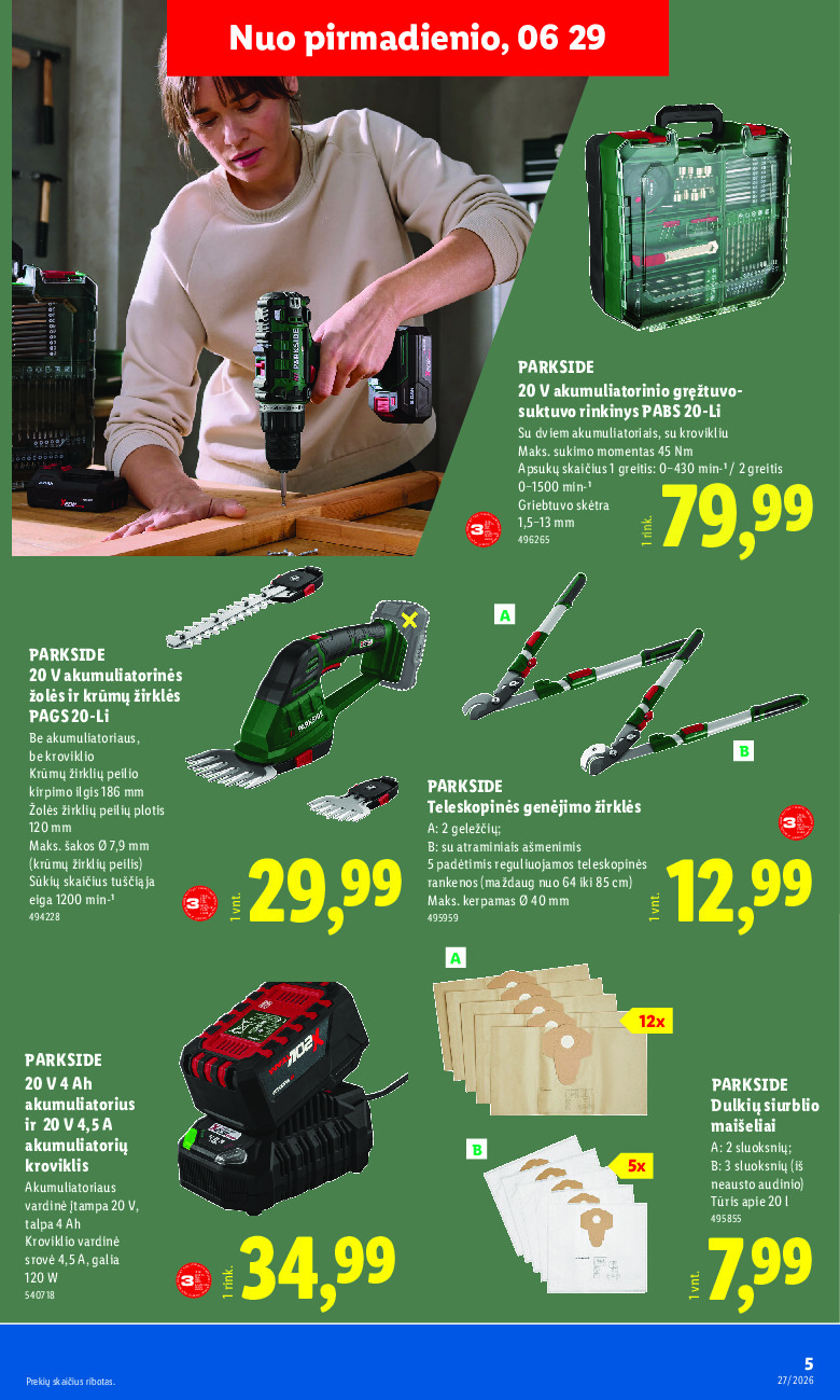 NE MAISTO PREKIŲ PASIŪLYMAI (2026-06-29 - 2026-07-05) | 5