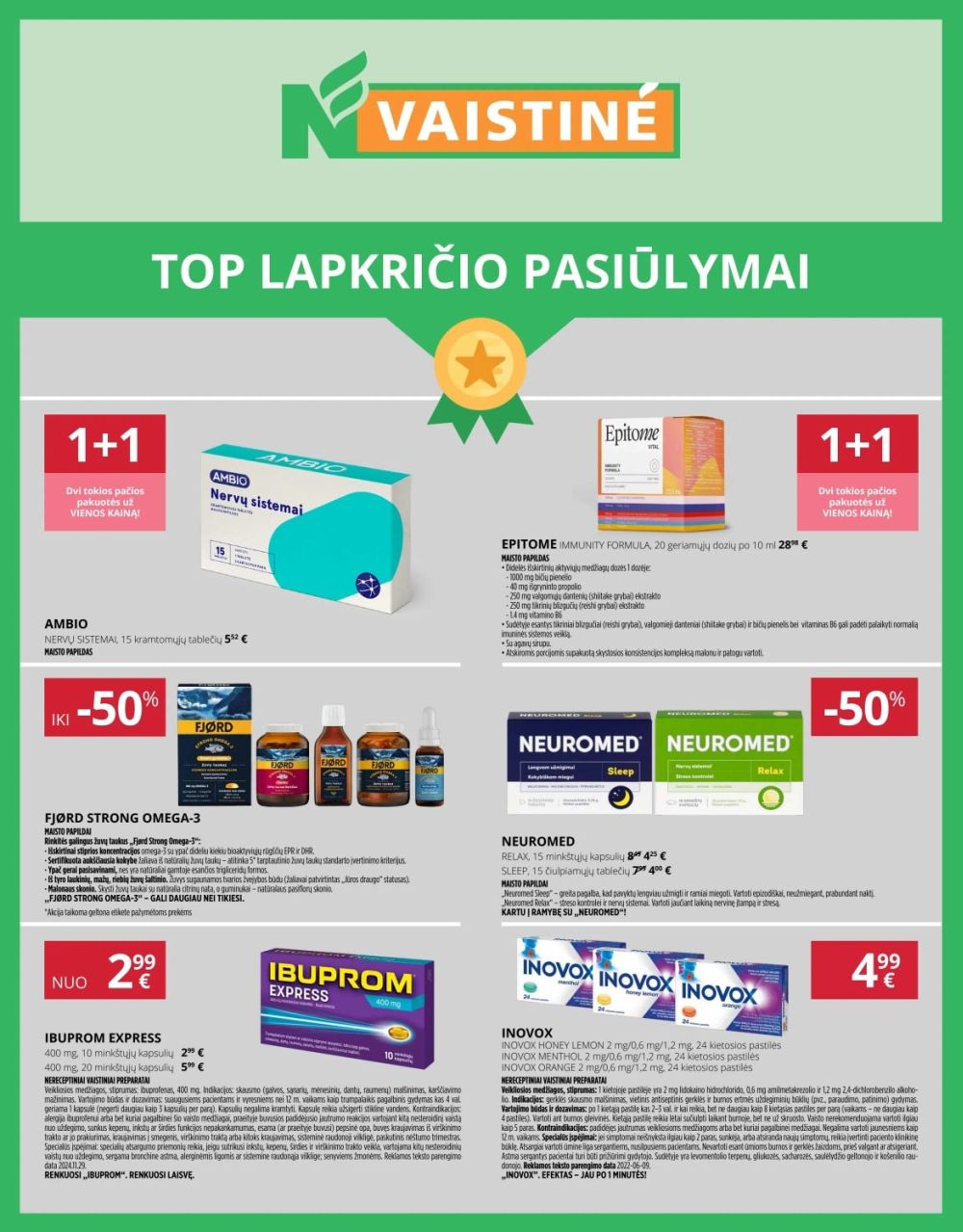 NVAISTINĖ (2025 11 01 - 2025 11 30) | 1