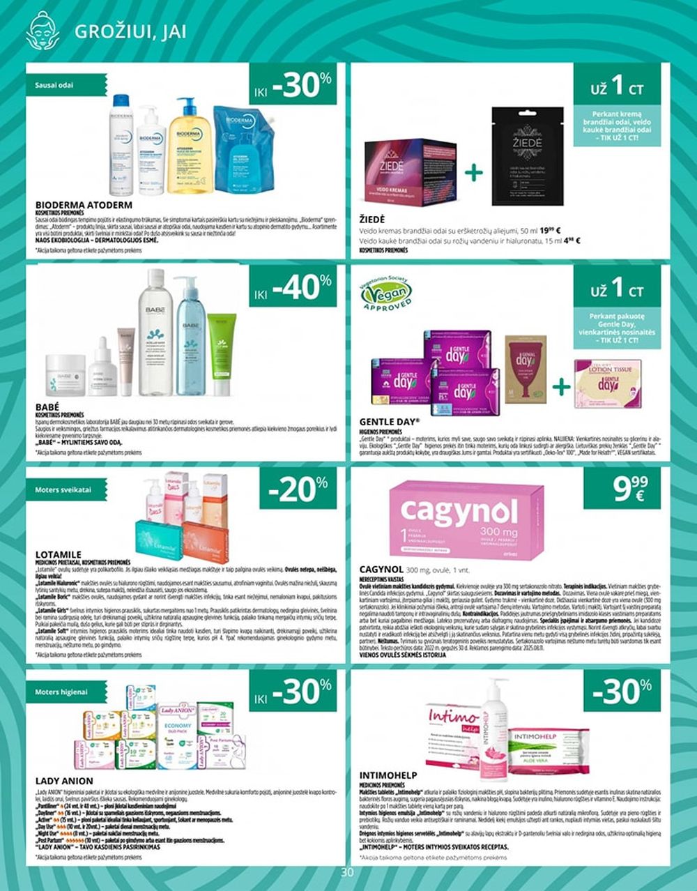 NVAISTINĖ (2025 11 01 - 2025 11 30) | 30