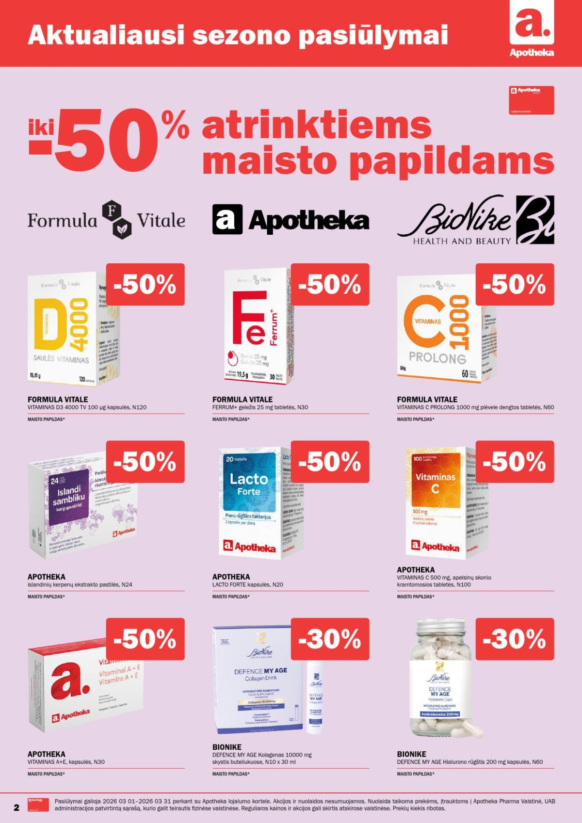 APOTHEKA (2026 03 01 - 2026 03 31) | 2