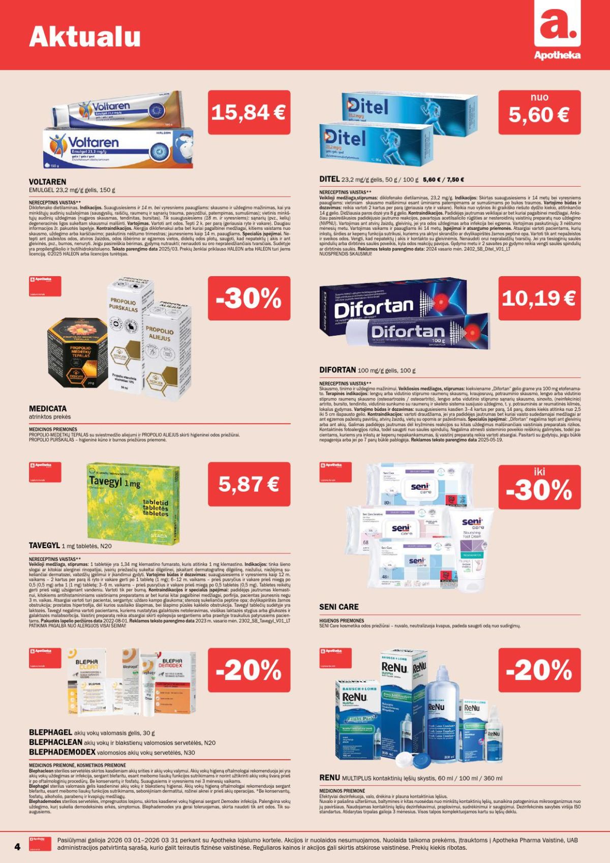 APOTHEKA (2026 03 01 - 2026 03 31) | 4