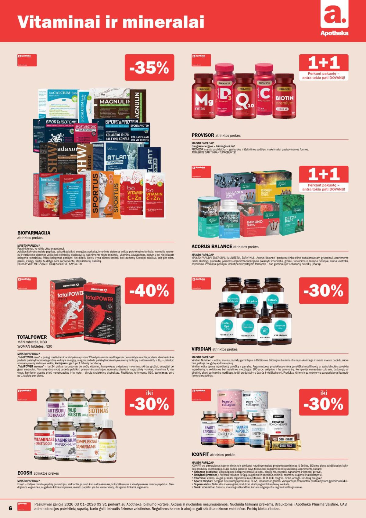 APOTHEKA (2026 03 01 - 2026 03 31) | 6