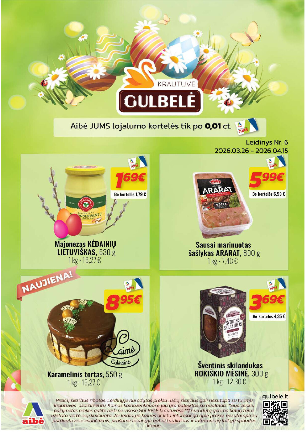 Gulbelės leidinys Nr. 6 (2026-03-30 - 2026-04-15) | 1