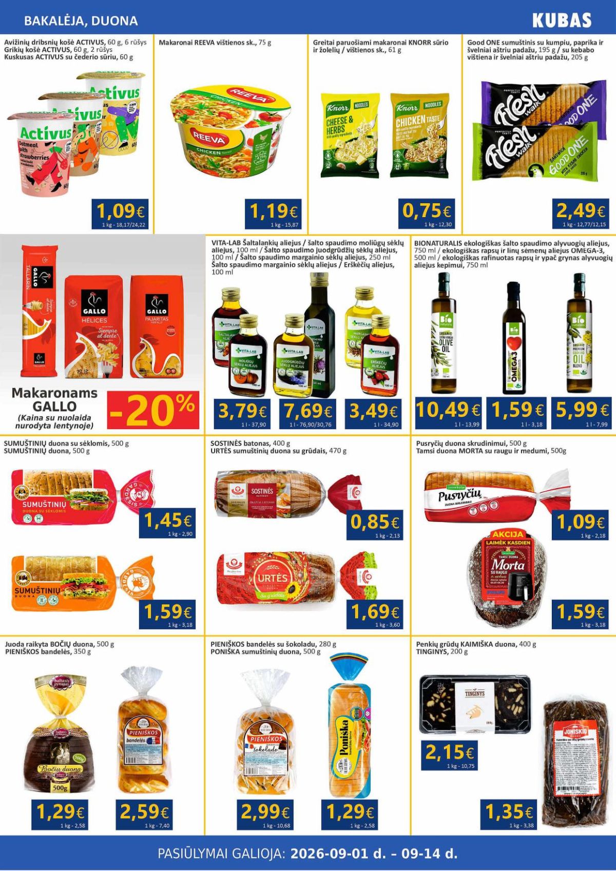 KUBAS (2026 09 01 - 2026 09 14) | 3