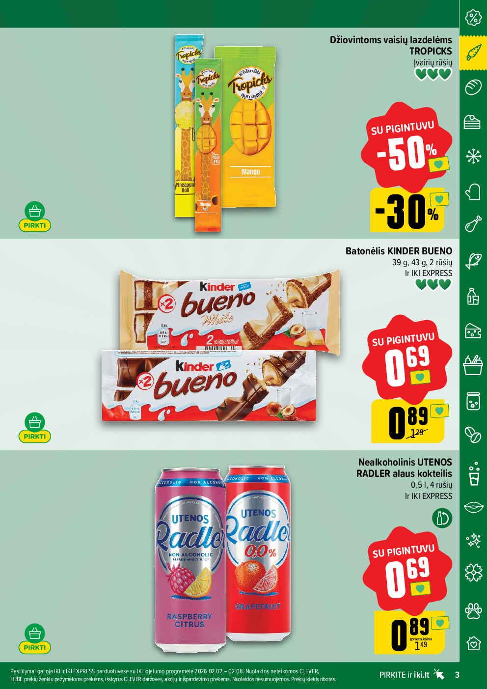 PIGINTUVO pasiūlymai Nr. 06 (2026-02-02 - 2026-02-08) | 3