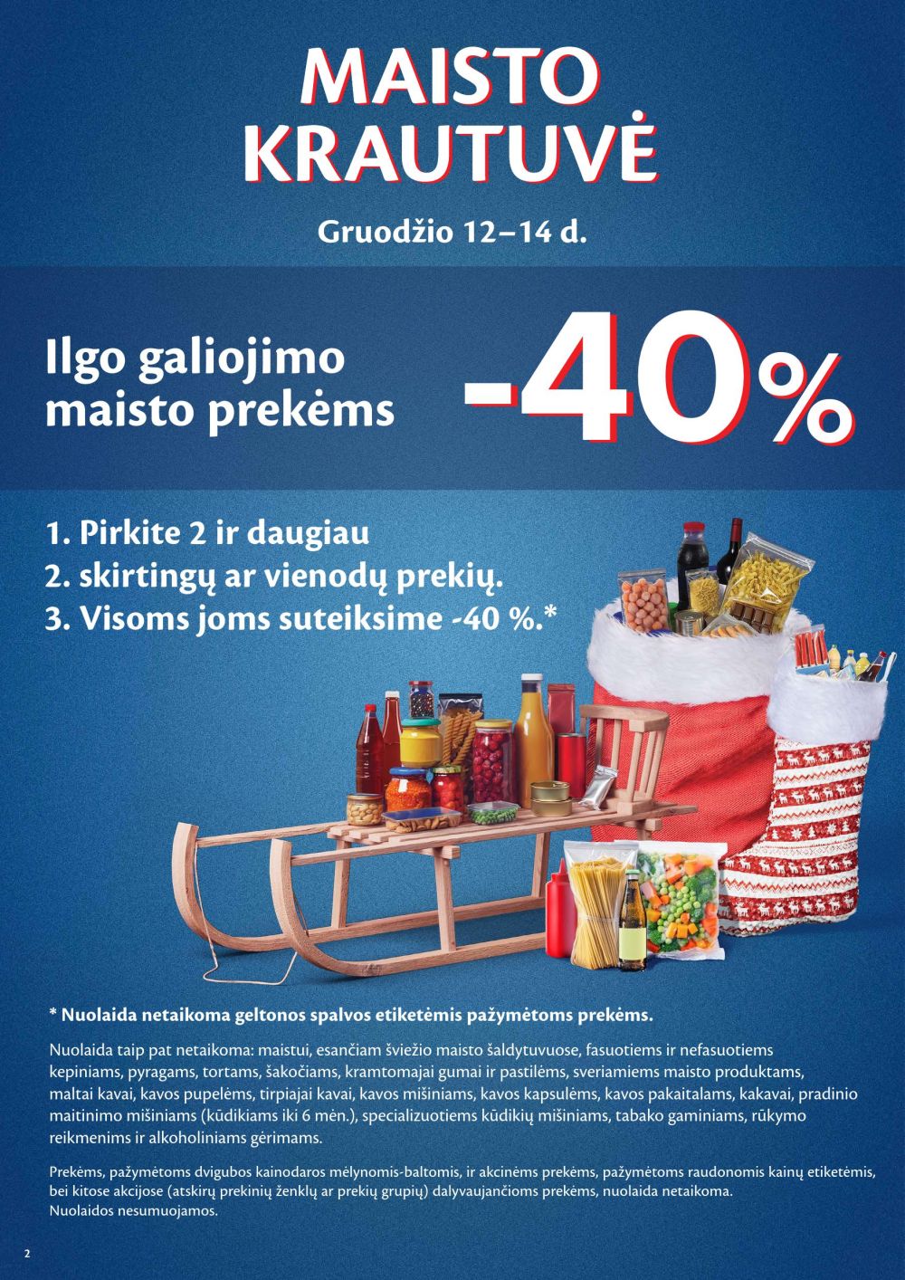 MAXIMA - Kaininis leidinys Nr.50 (2025 12 09 - 2025 12 15) | 2