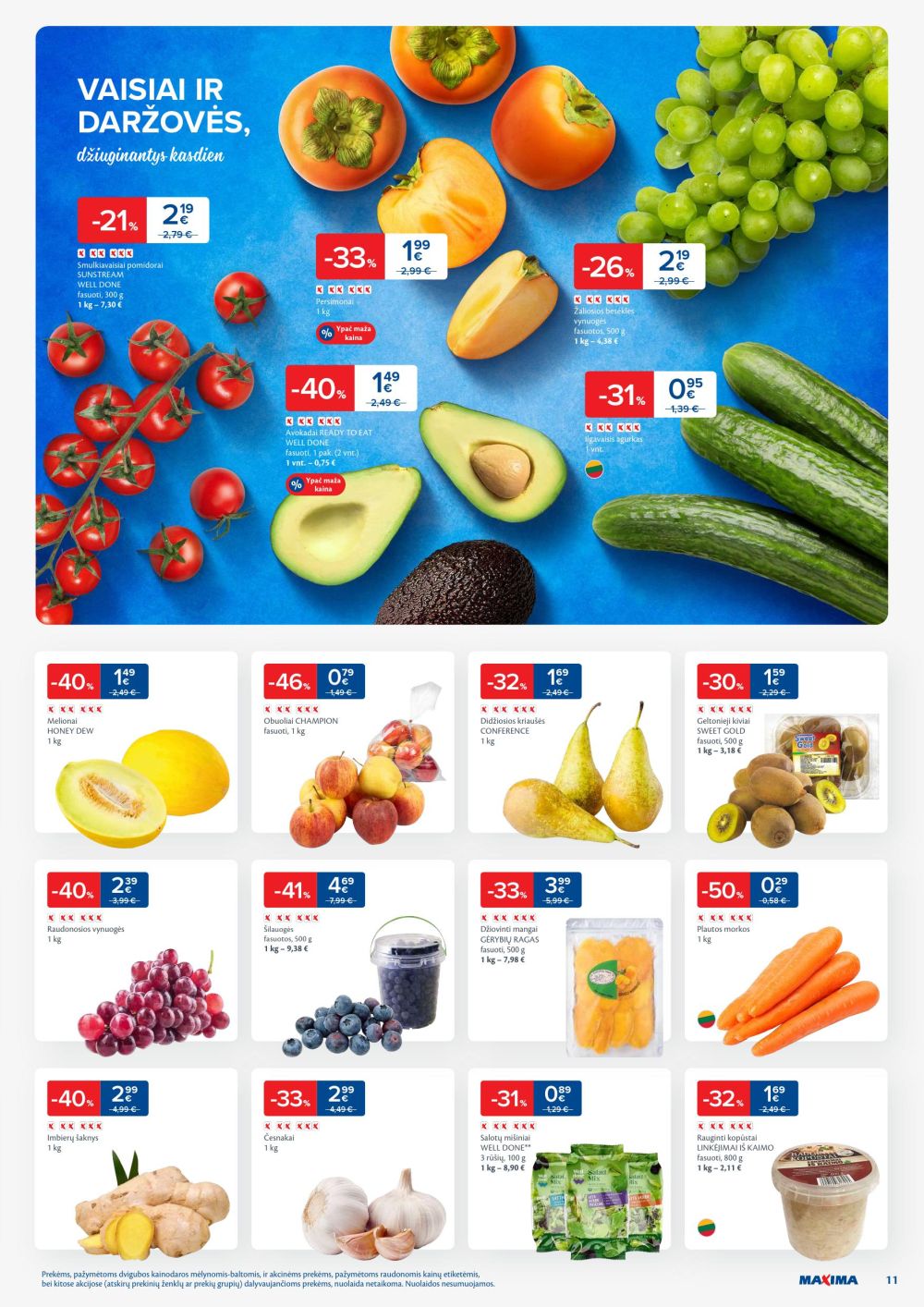 MAXIMA - Kaininis leidinys Nr.50 (2025 12 09 - 2025 12 15) | 11