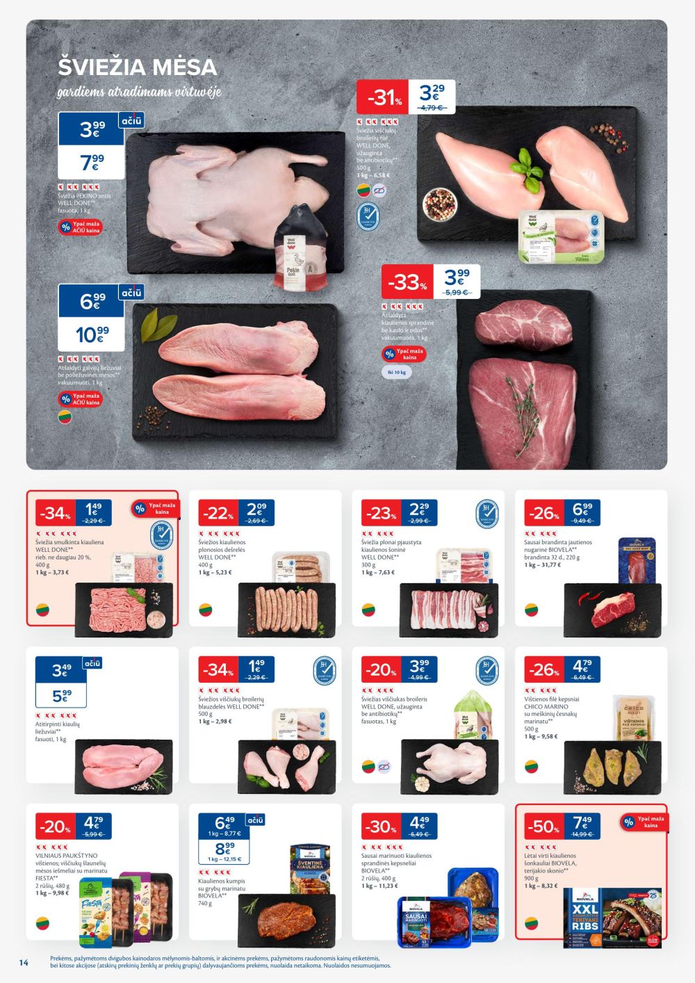 MAXIMA - Kaininis leidinys Nr.50 (2025 12 09 - 2025 12 15) | 14