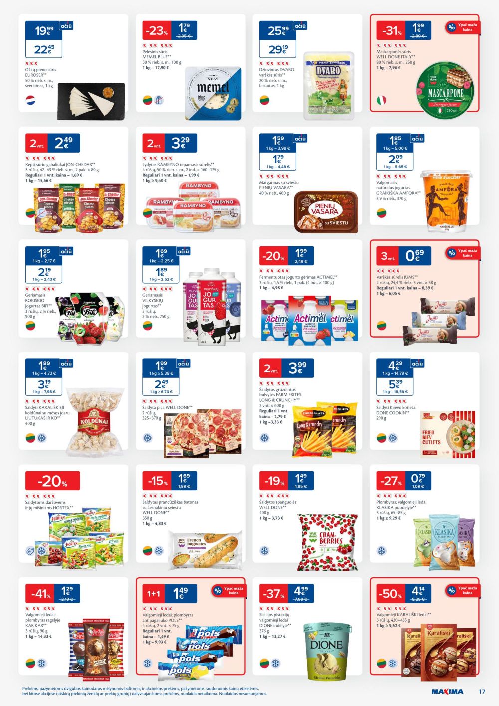 MAXIMA - Kaininis leidinys Nr.50 (2025 12 09 - 2025 12 15) | 17