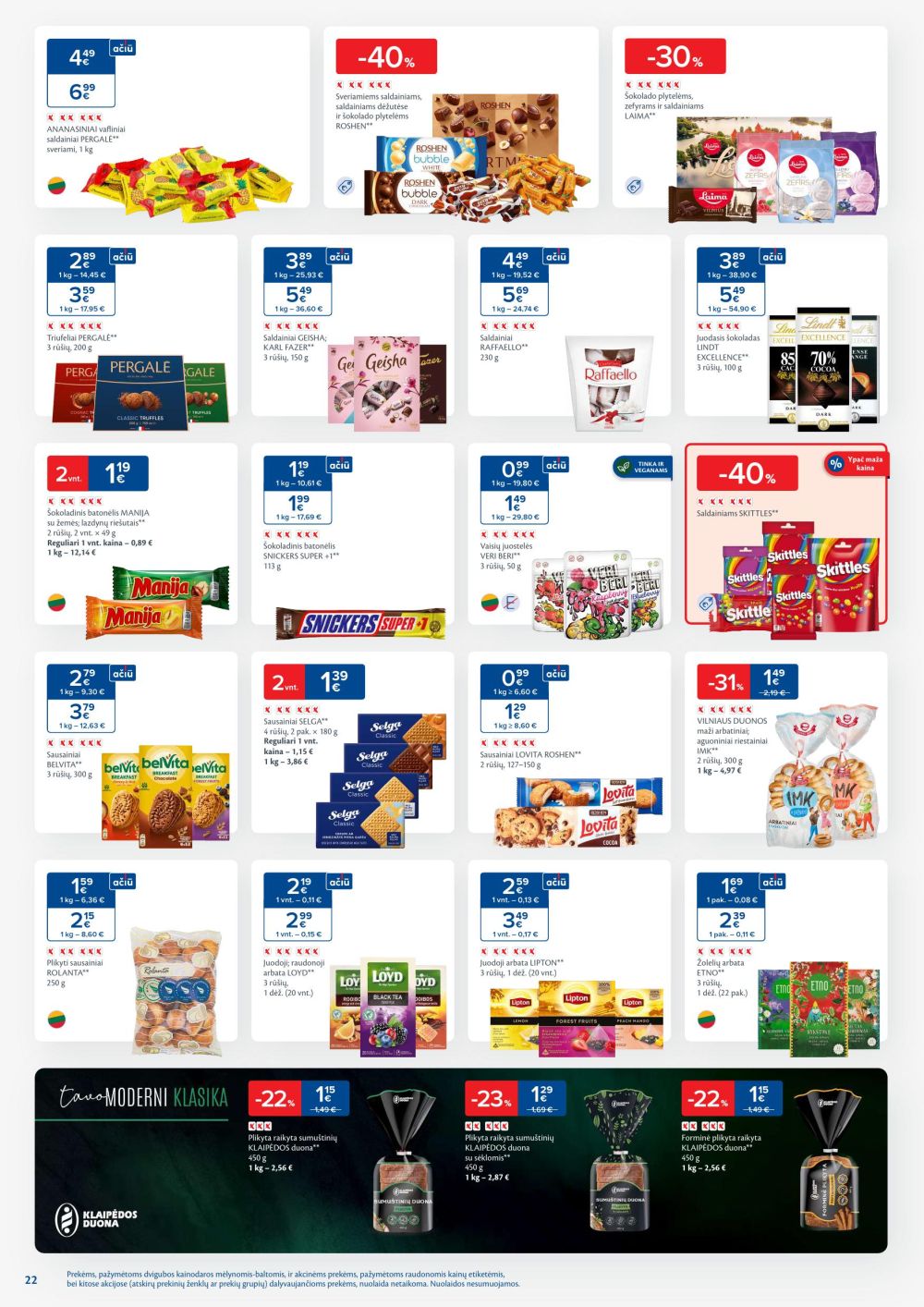 MAXIMA - Kaininis leidinys Nr.50 (2025 12 09 - 2025 12 15) | 22