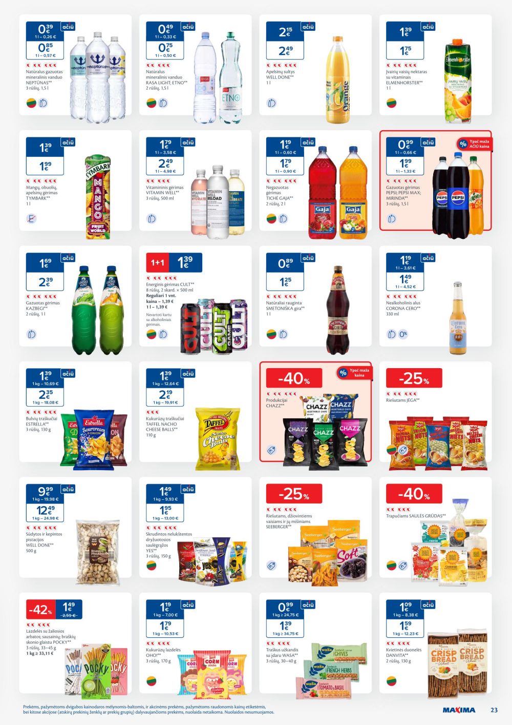 MAXIMA - Kaininis leidinys Nr.50 (2025 12 09 - 2025 12 15) | 23