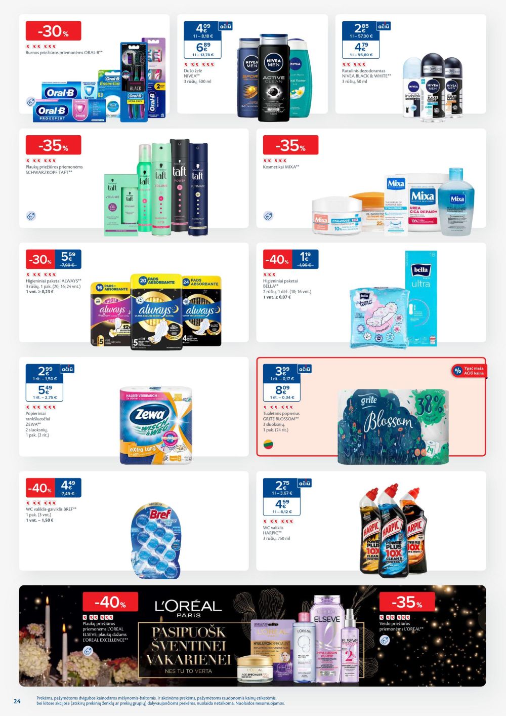 MAXIMA - Kaininis leidinys Nr.50 (2025 12 09 - 2025 12 15) | 24