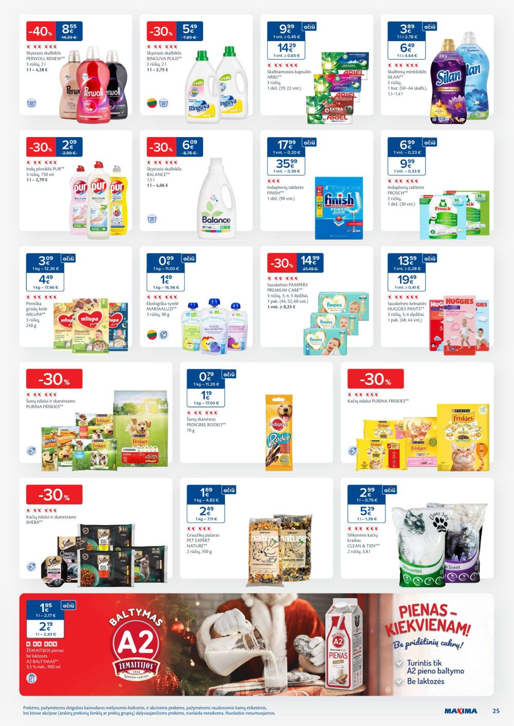 MAXIMA - Kaininis leidinys Nr.50 (2025 12 09 - 2025 12 15) | 25