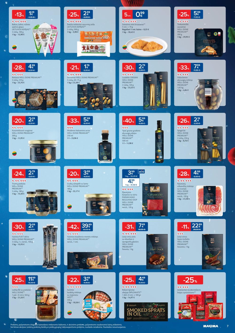 MAXIMA - Kaininis leidinys Nr.50 (2025 12 09 - 2025 12 15) | 7