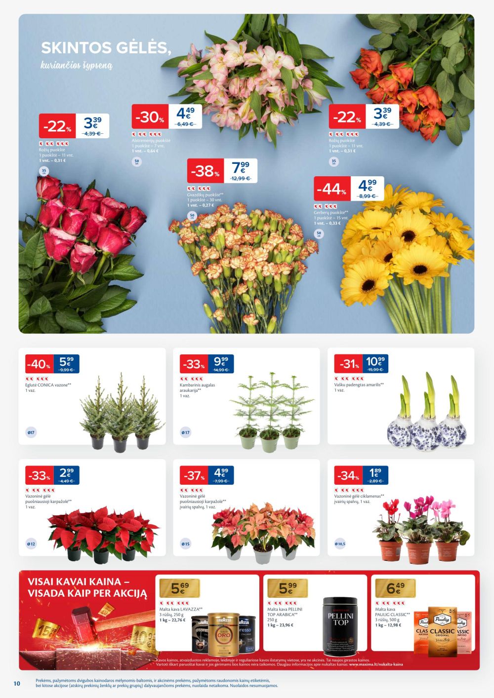 MAXIMA - Kaininis leidinys Nr.50 (2025 12 09 - 2025 12 15) | 10