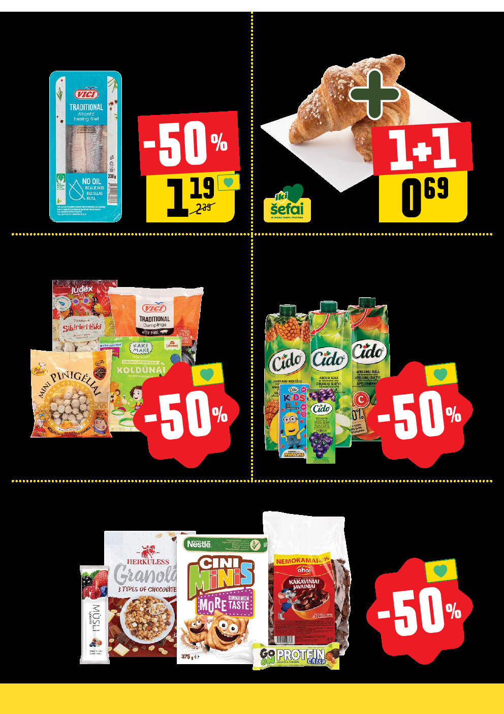 Specialūs pasiūlymai IKI Mindaugo parduotuvės klientams (2026-02-12 - 2026-02-15) | 3