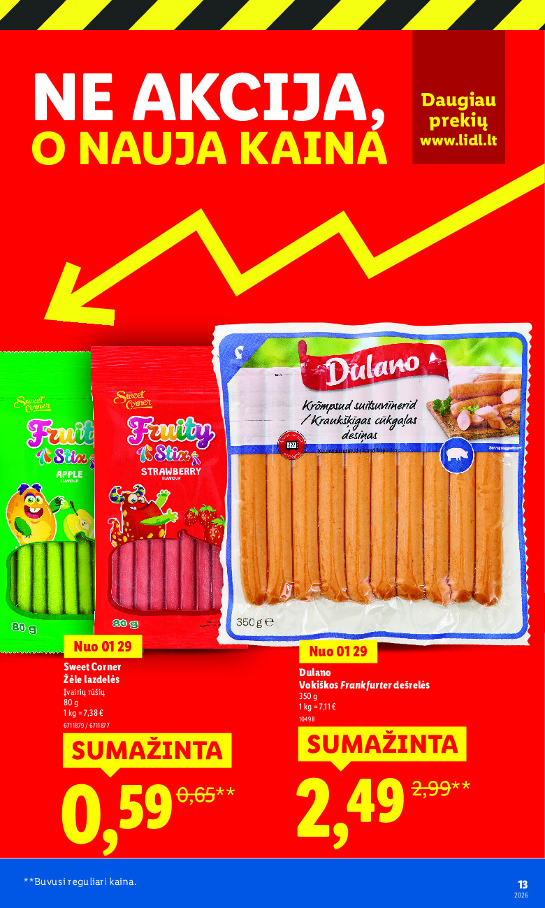 Ne akcija, o nauja kaina (2026-01-05 - 2026-03-09) | 11