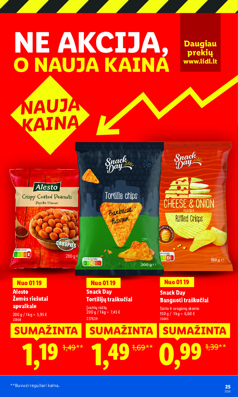 Ne akcija, o nauja kaina (2026-01-05 - 2026-03-09) | 23