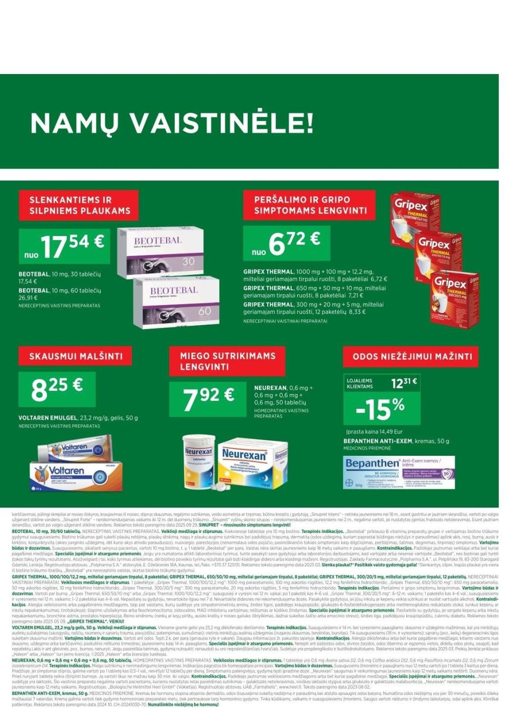 EUROVAISTINĖ (2025 11 01 - 2025 11 30) | 11