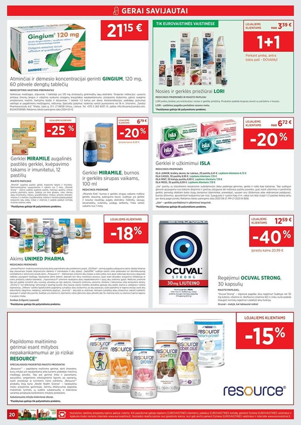 EUROVAISTINĖ (2025 11 01 - 2025 11 30) | 20