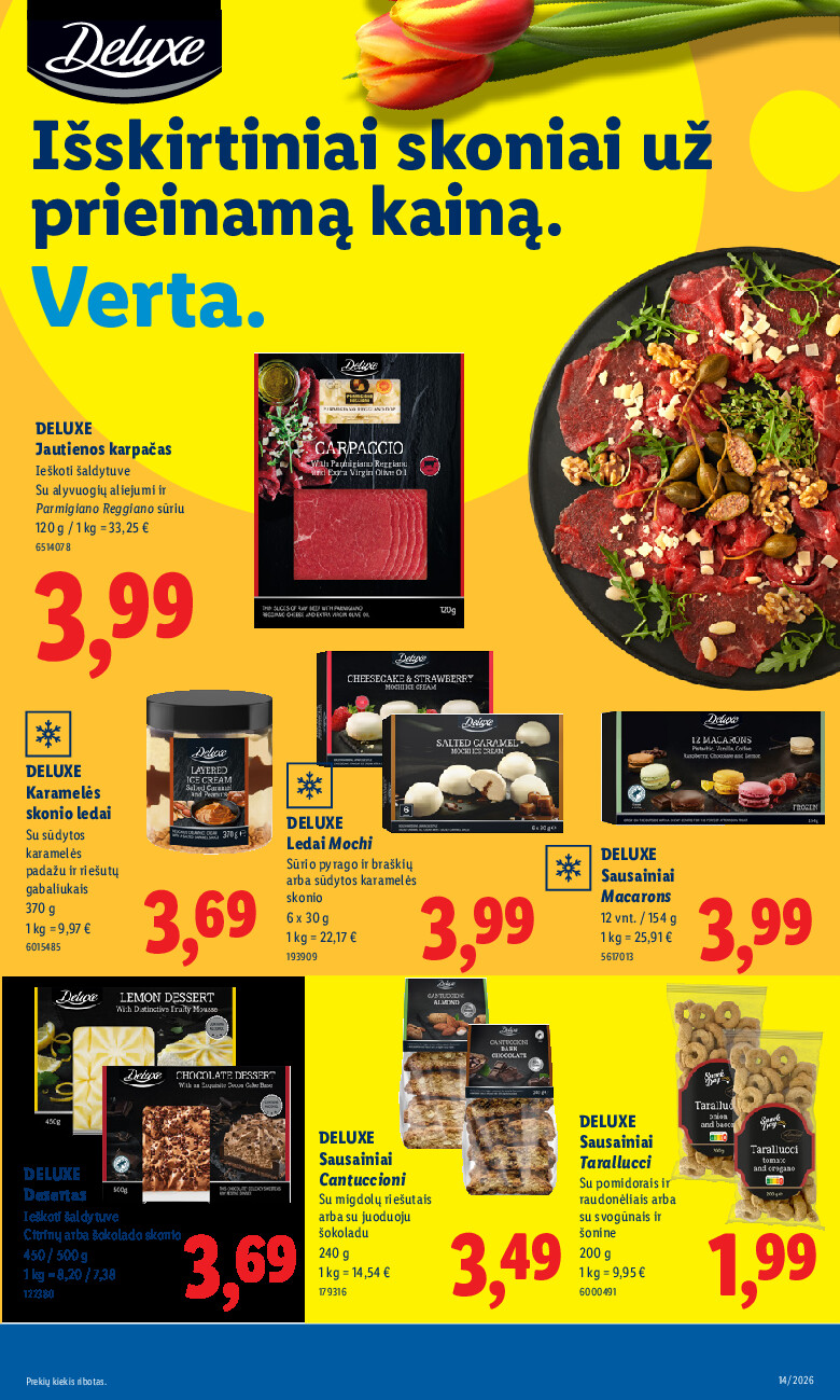 MAISTO PREKIŲ PASIŪLYMAI (2026-03-30 - 2026-04-05) | 9