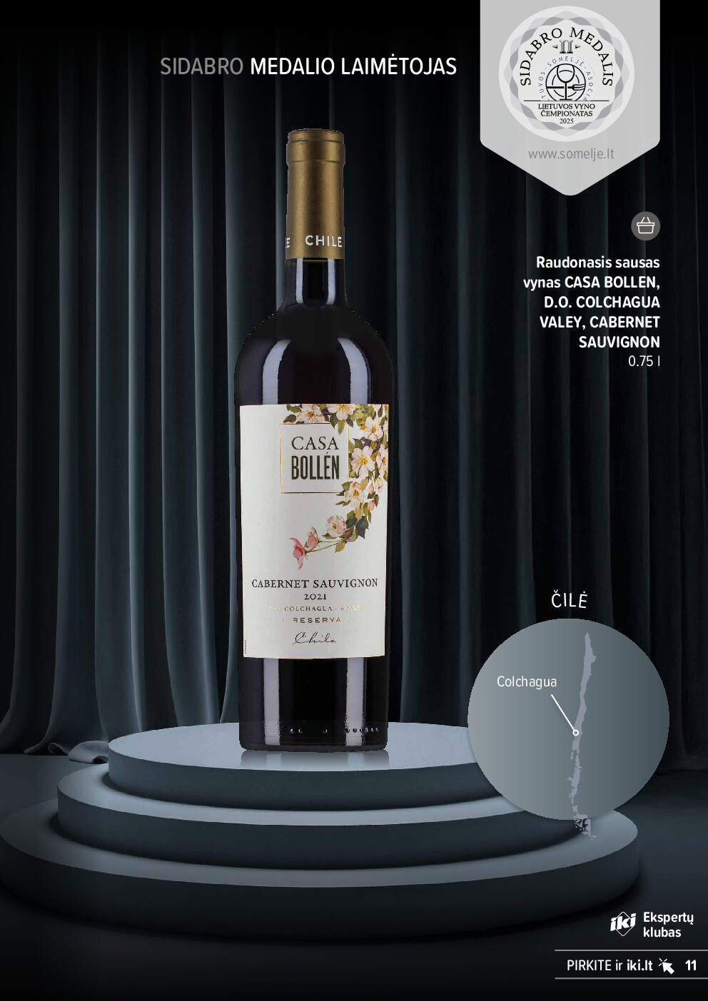 IKI apdovanotų vynų ir šampanų kolekcija 2025 | 11