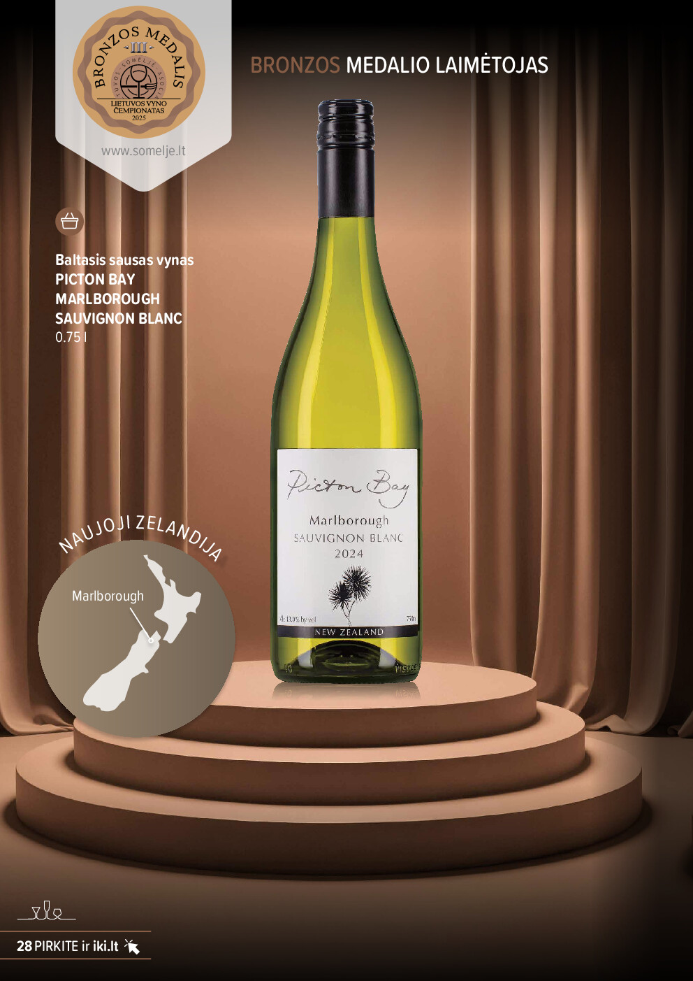 IKI apdovanotų vynų ir šampanų kolekcija 2025 | 28