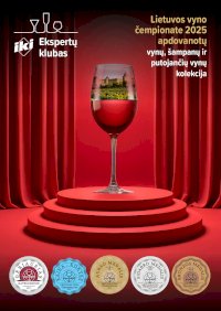 IKI apdovanotų vynų ir šampanų kolekcija 2025