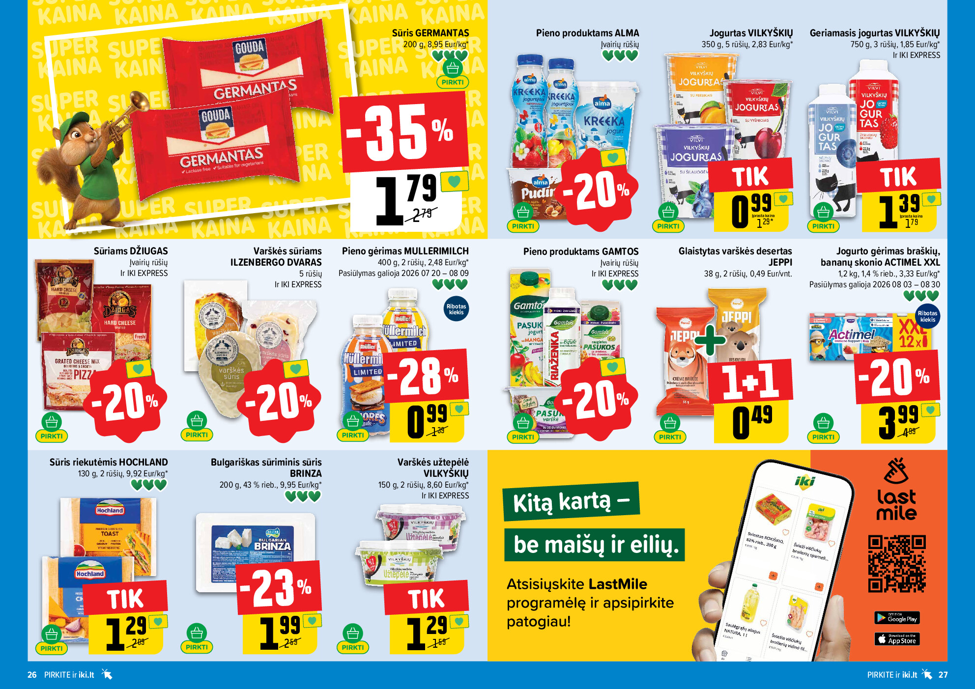IKI Kainų leidinys Nr. 32 (2026-08-03 - 2026-08-09) | 14