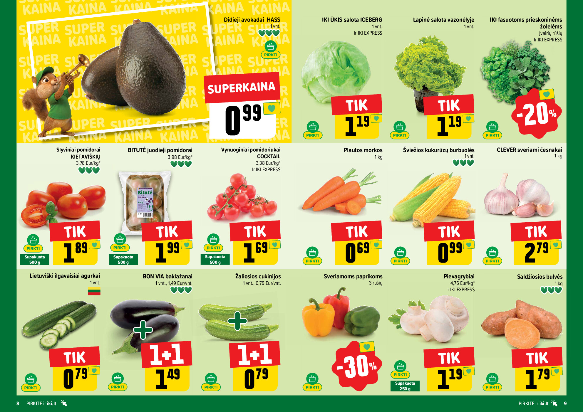 IKI Kainų leidinys Nr. 32 (2026-08-03 - 2026-08-09) | 5