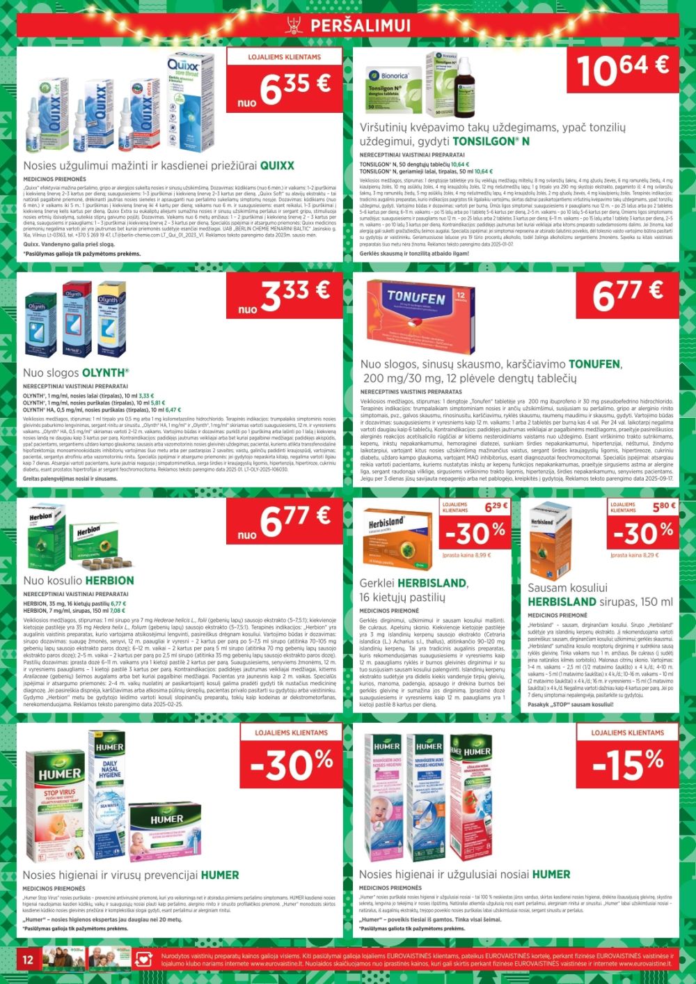 EUROVAISTINĖ (2025 12 01 - 2025 12 31) | 12