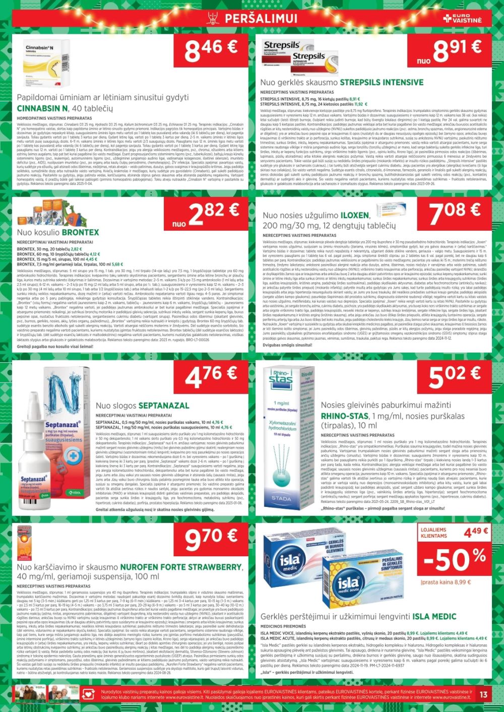 EUROVAISTINĖ (2025 12 01 - 2025 12 31) | 13