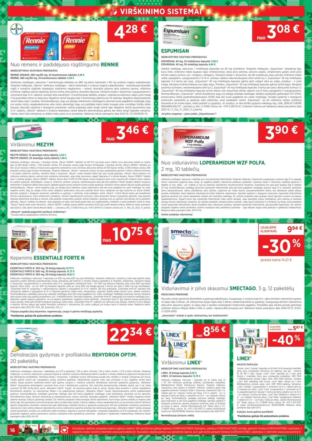 EUROVAISTINĖ (2025 12 01 - 2025 12 31) | 16