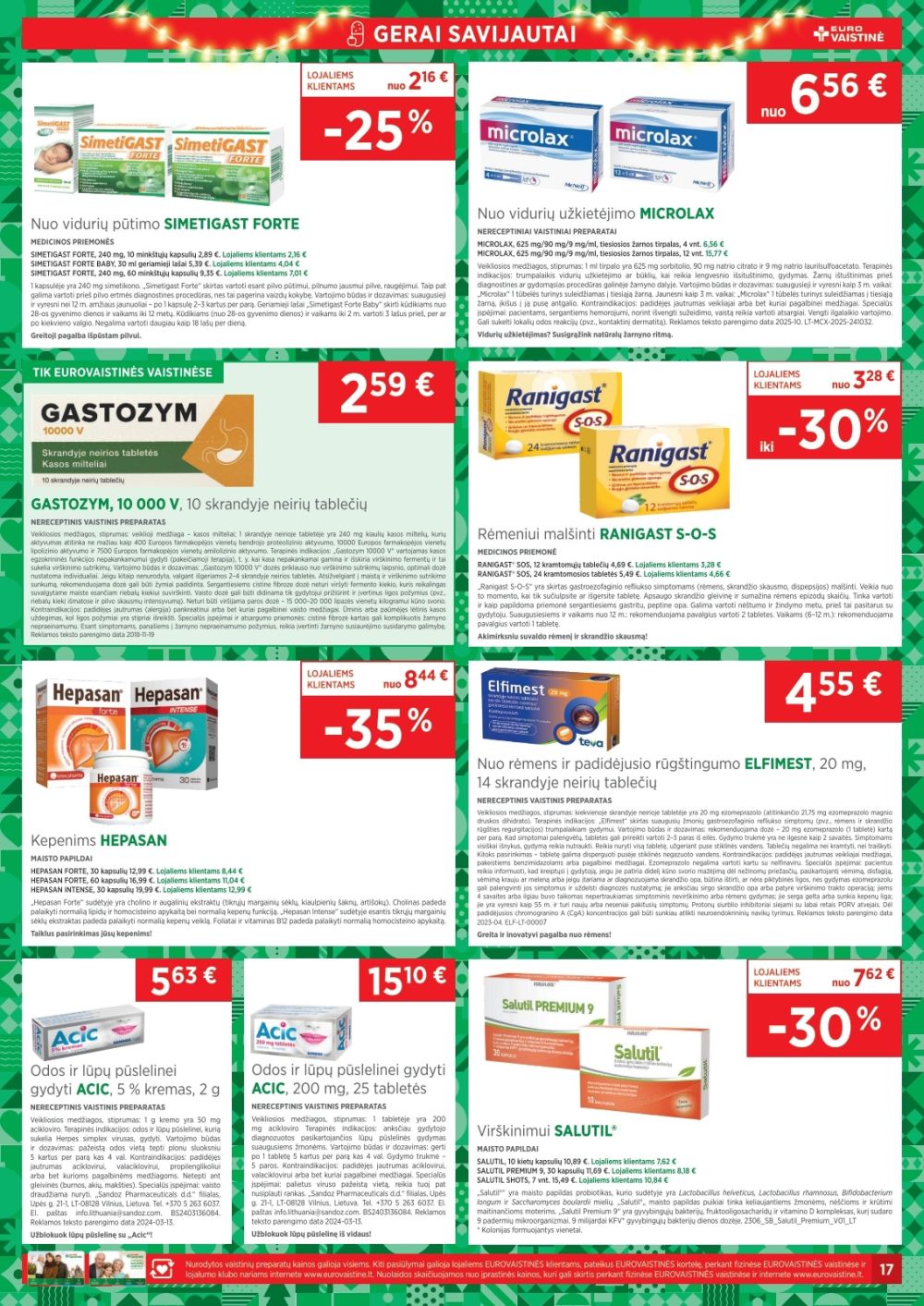 EUROVAISTINĖ (2025 12 01 - 2025 12 31) | 17