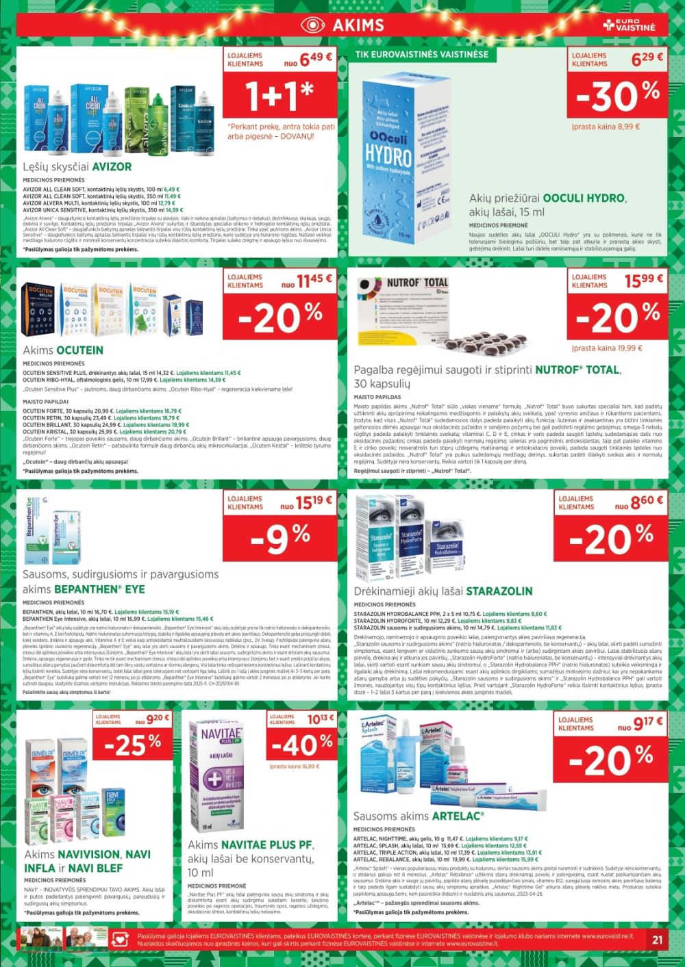 EUROVAISTINĖ (2025 12 01 - 2025 12 31) | 21