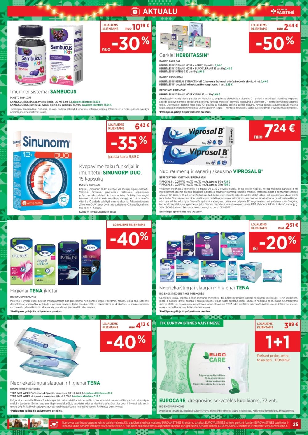 EUROVAISTINĖ (2025 12 01 - 2025 12 31) | 25