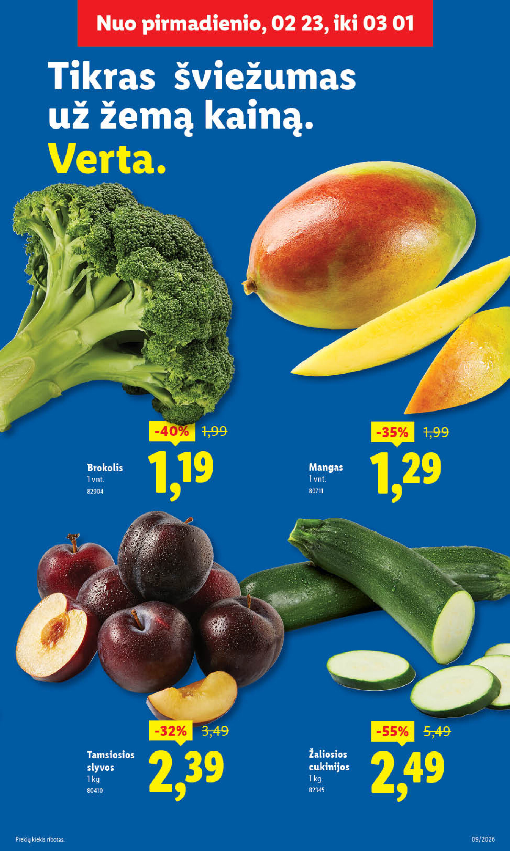 MAISTO PREKIŲ PASIŪLYMAI (2026-02-23 - 2026-03-01) | 5