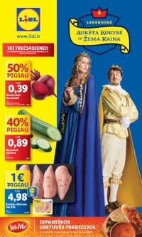 LIDL - Maisto prekių pasiūlymai (2025 03 10 - 2025 03 16)