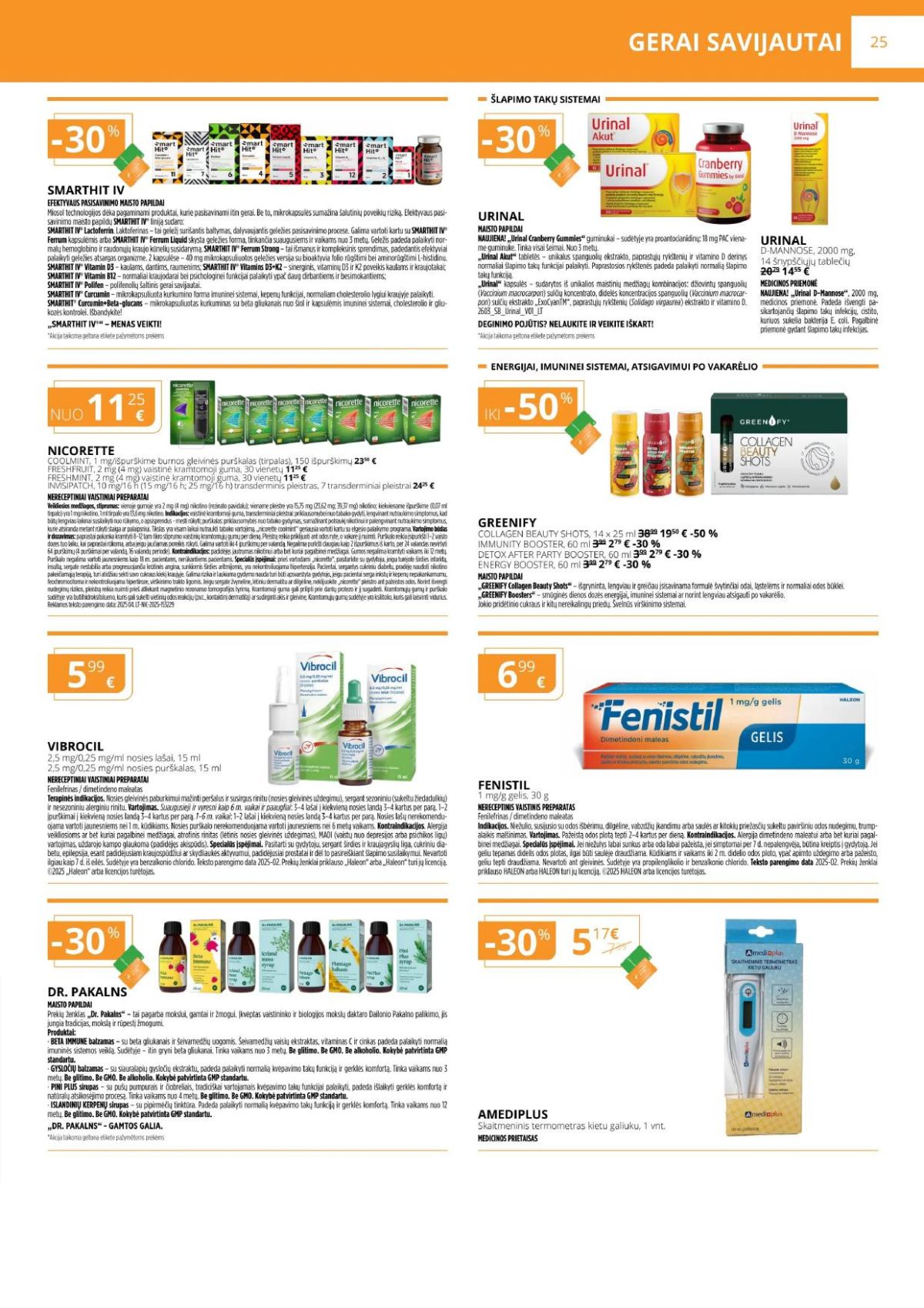 GINTARINĖ VAISTINĖ (2026 04 01 - 2026 04 30) | 13