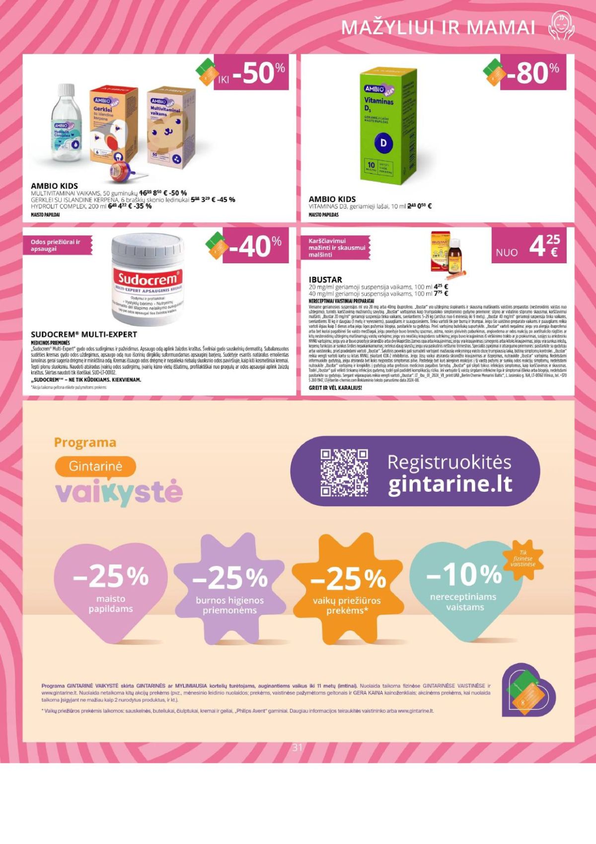 GINTARINĖ VAISTINĖ (2026 04 01 - 2026 04 30) | 16
