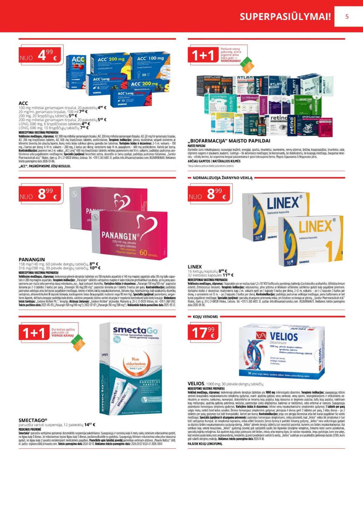 GINTARINĖ VAISTINĖ (2026 04 01 - 2026 04 30) | 3