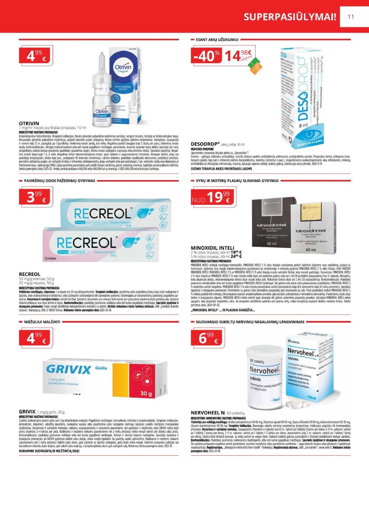 GINTARINĖ VAISTINĖ (2026 04 01 - 2026 04 30) | 6