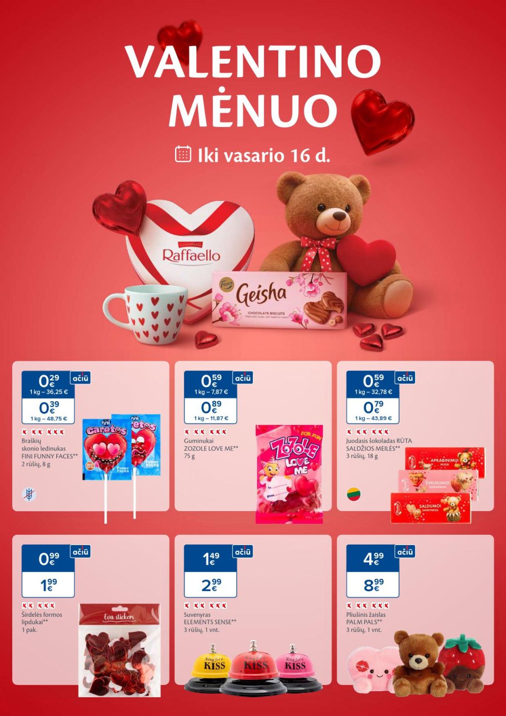 MAXIMA - Valentino mėnuo (2026 01 22 - 2026 02 16) | 1