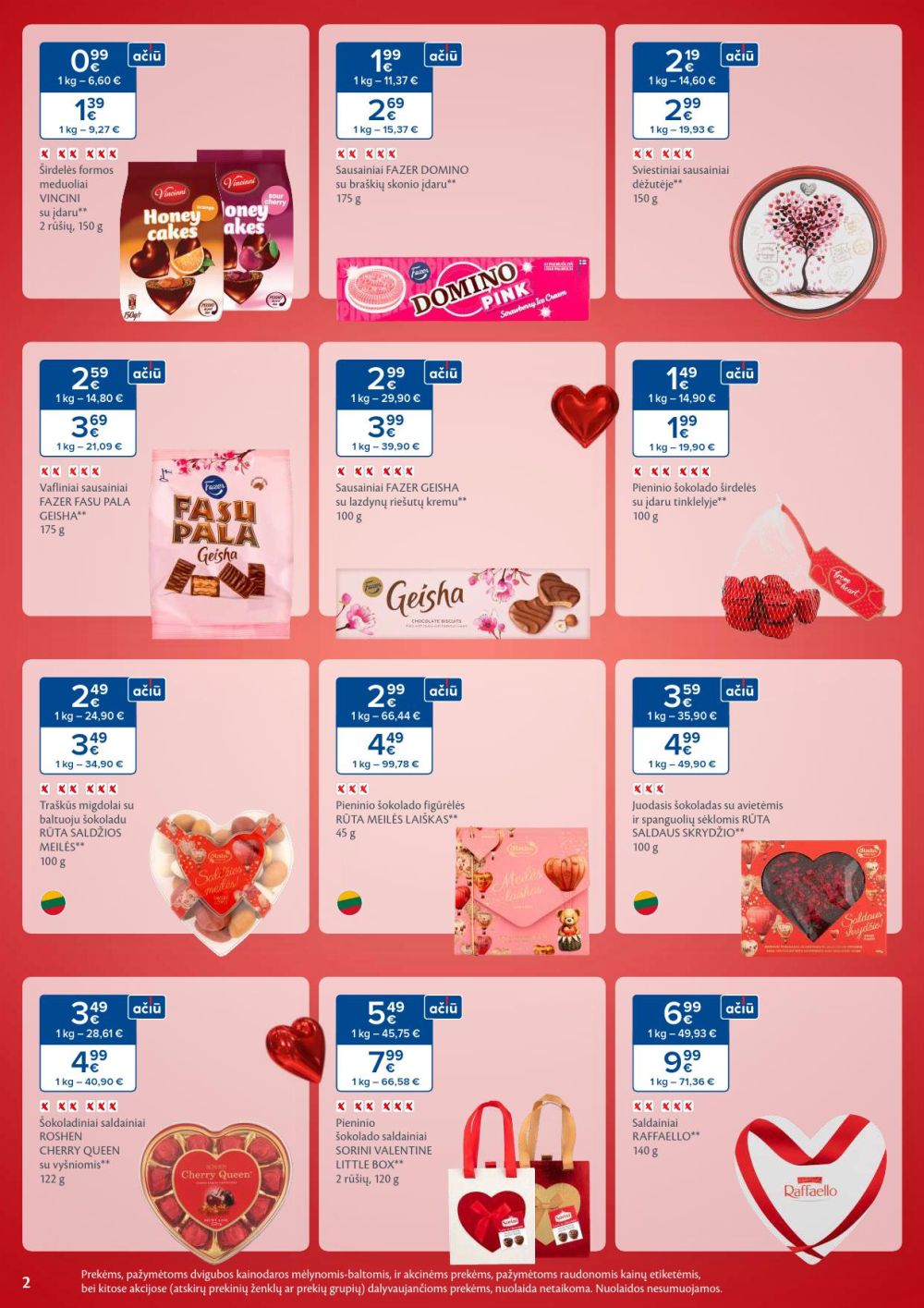 MAXIMA - Valentino mėnuo (2026 01 22 - 2026 02 16) | 2