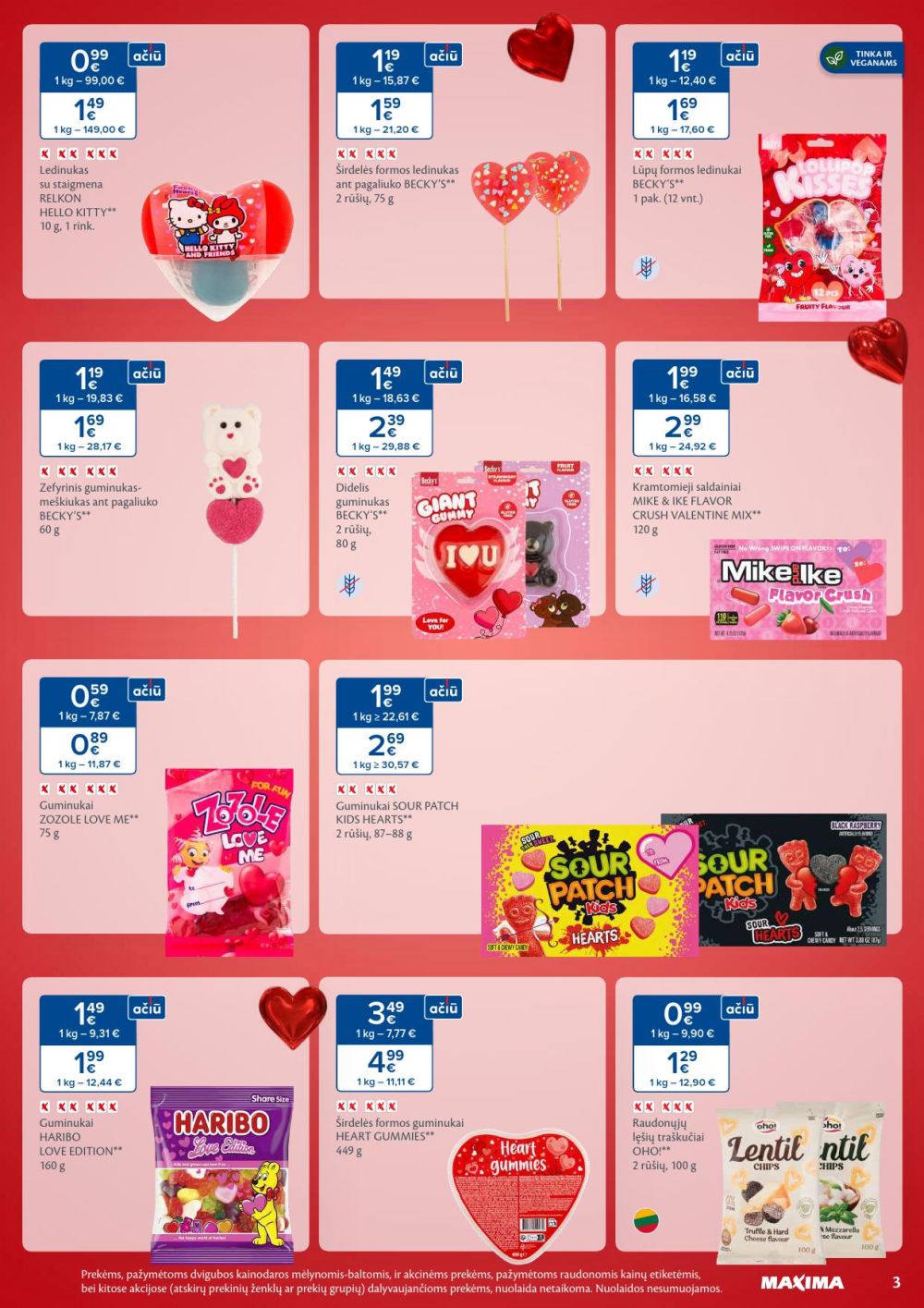 MAXIMA - Valentino mėnuo (2026 01 22 - 2026 02 16) | 3