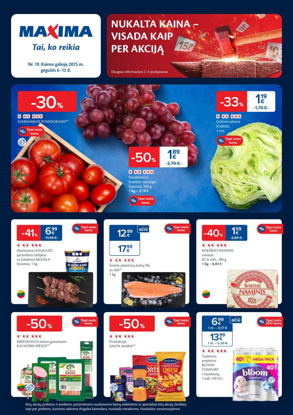 MAXIMA - Kaininis leidinys Nr.19 (2025 05 06 - 2025 05 12) | 1