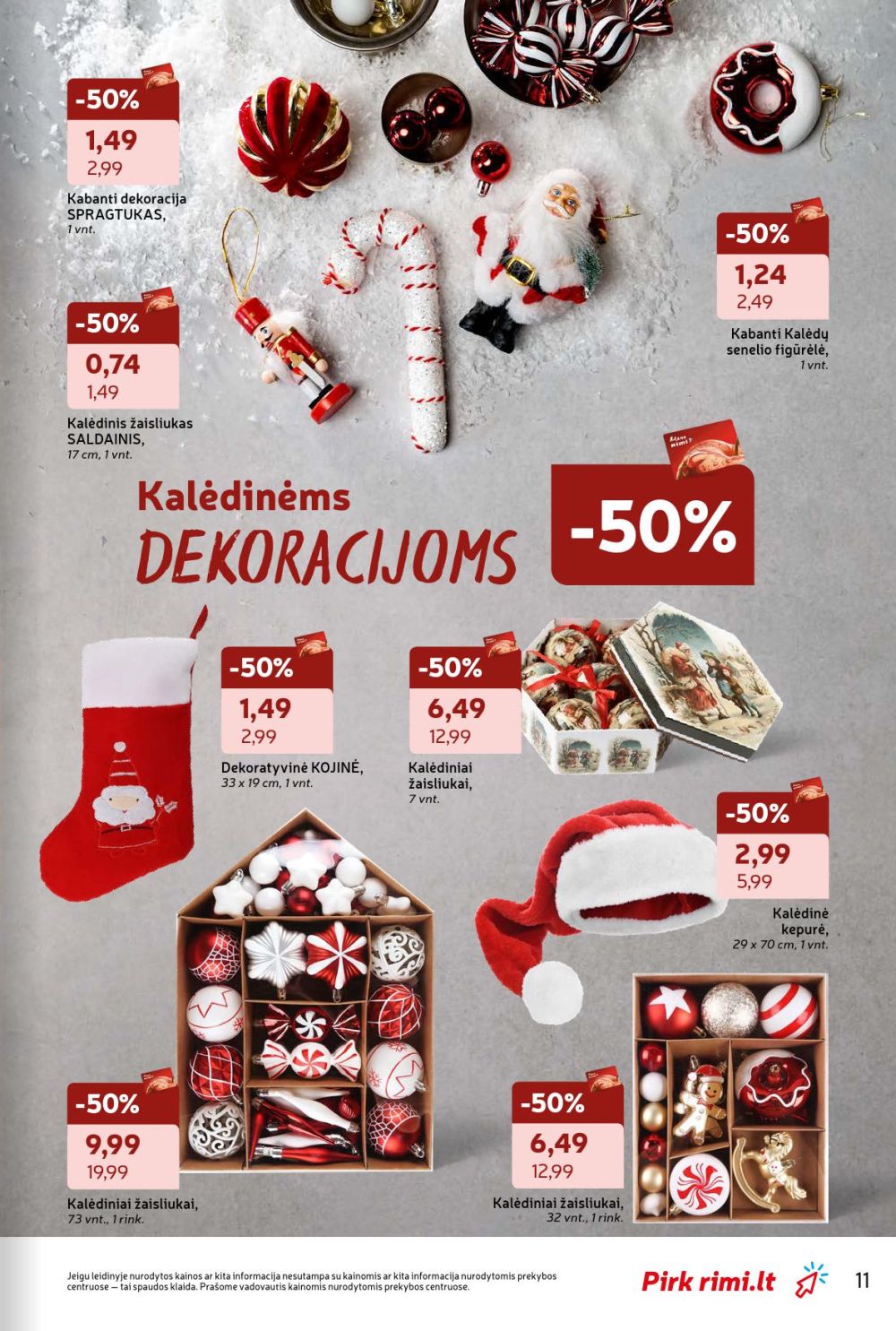 RIMI - Žiemos švenčių katalogas (2025 11 18 - 2025 12 28) | 11