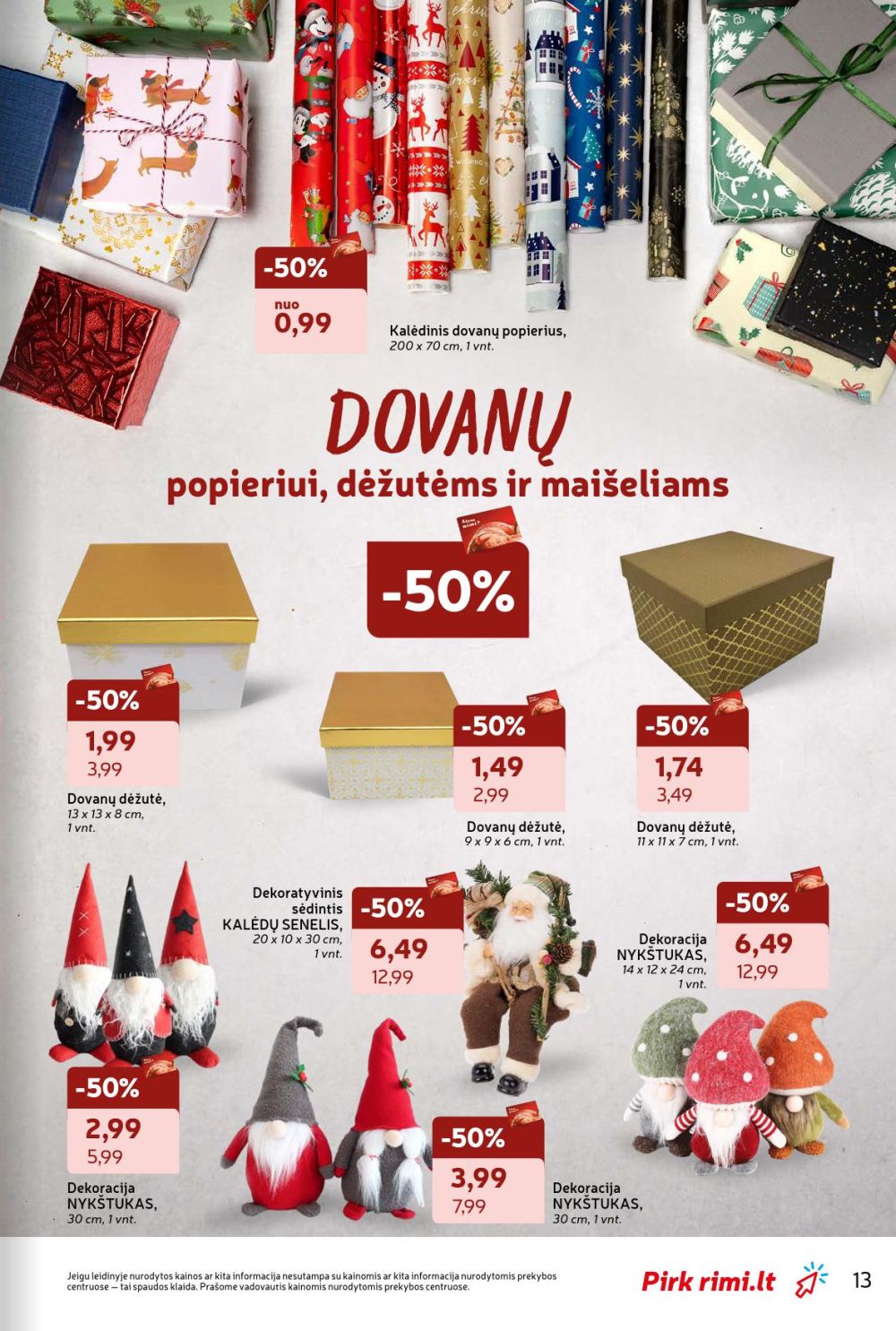RIMI - Žiemos švenčių katalogas (2025 11 18 - 2025 12 28) | 13
