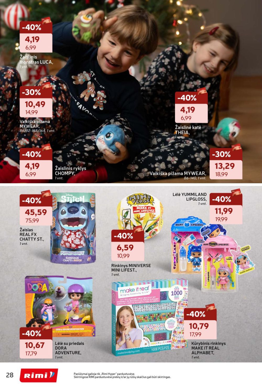 RIMI - Žiemos švenčių katalogas (2025 11 18 - 2025 12 28) | 28